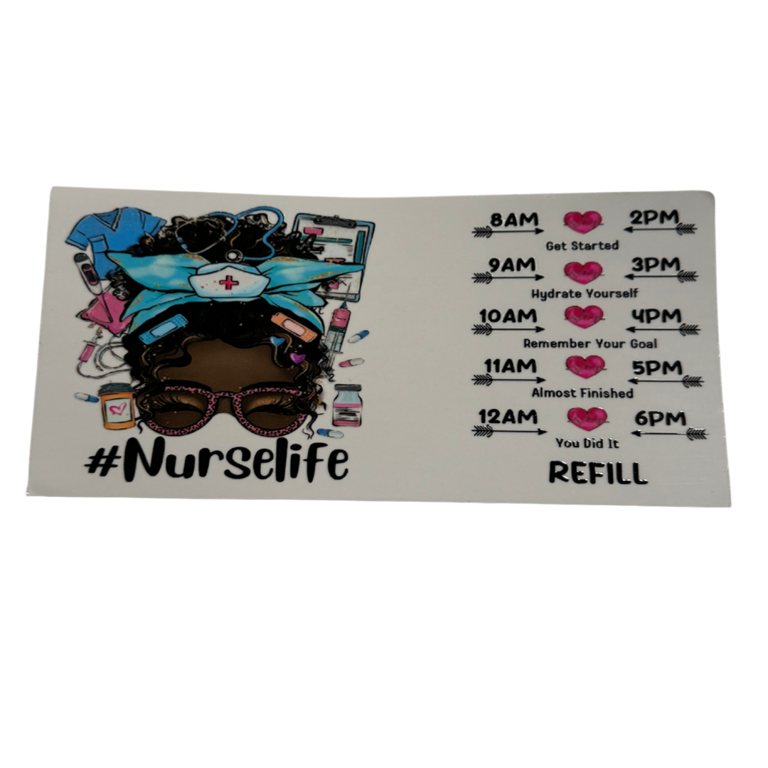 Nurse Life Decal EXTRA LARGE