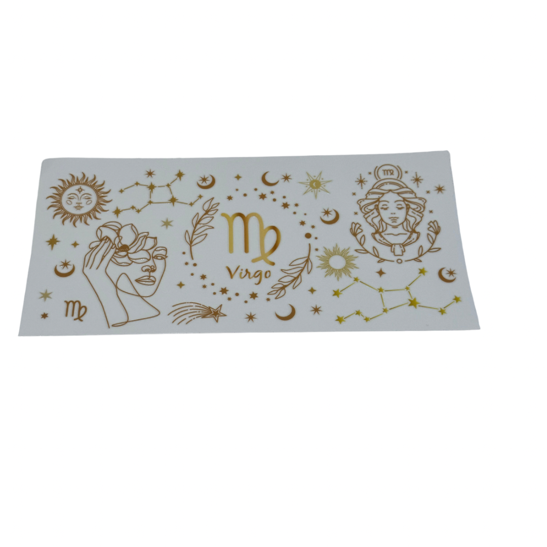 Virgo Zodiac Decal EXTRA LARGE