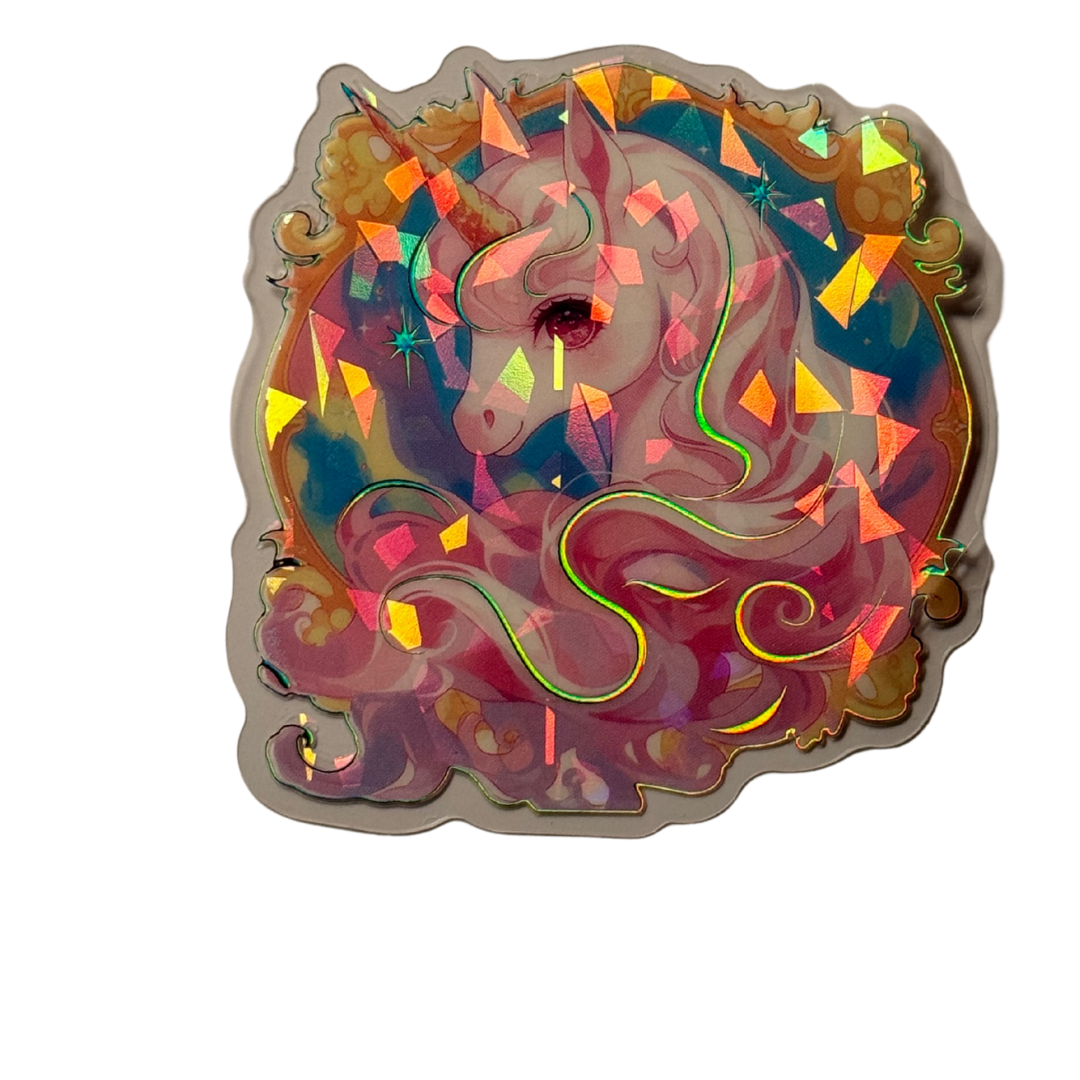 Holographic Pony Decal MEDIUM