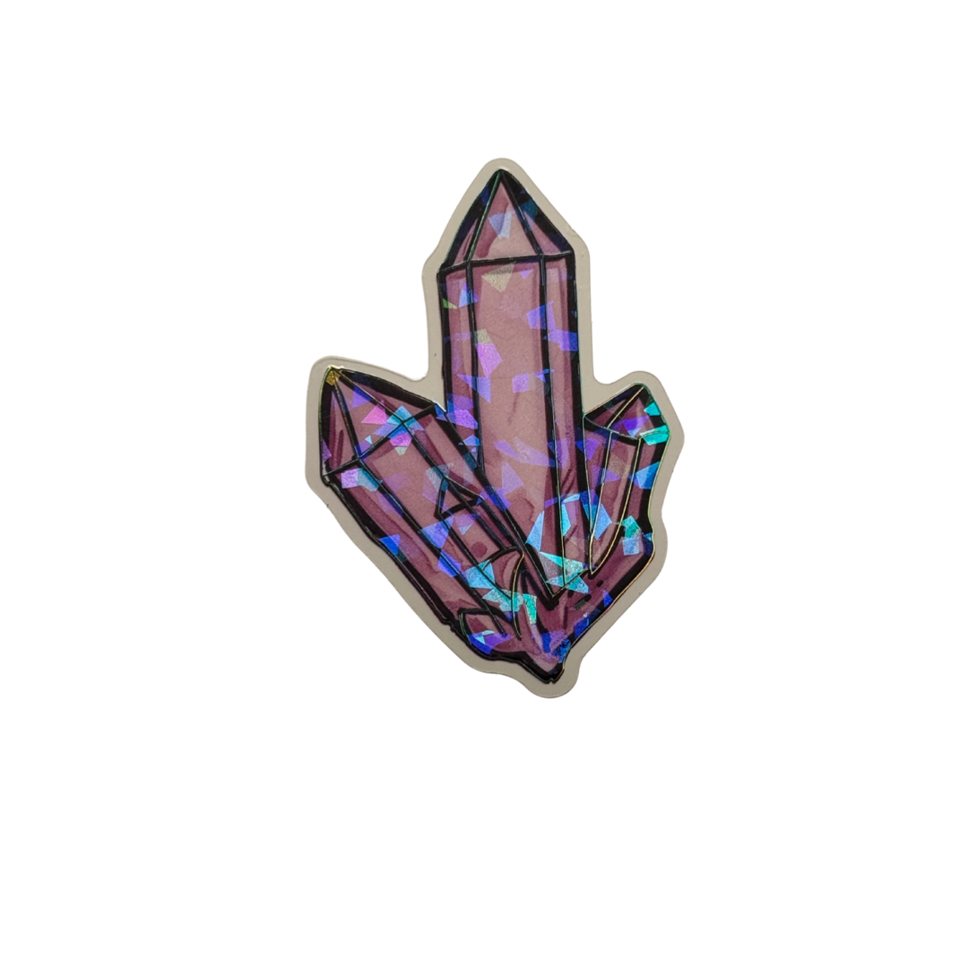 Holographic Crystal Decal MEDIUM