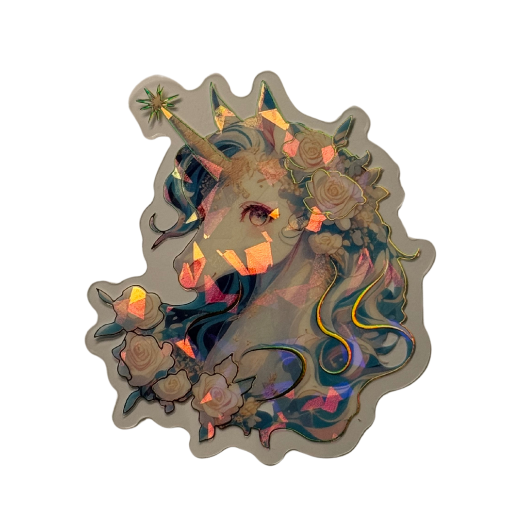 Holographic Pony Decal MEDIUM