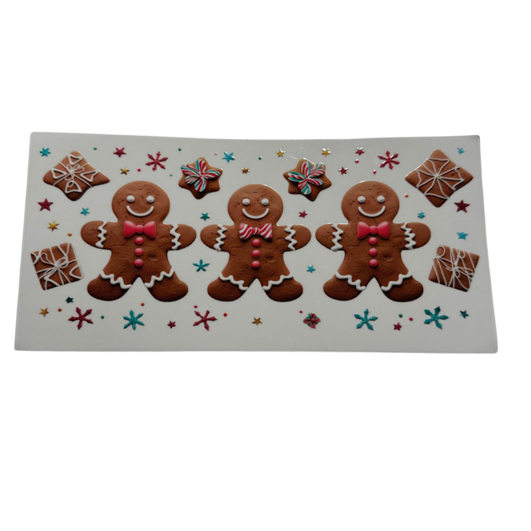 Gingerbread Cookies Decal EXTRA LARGE