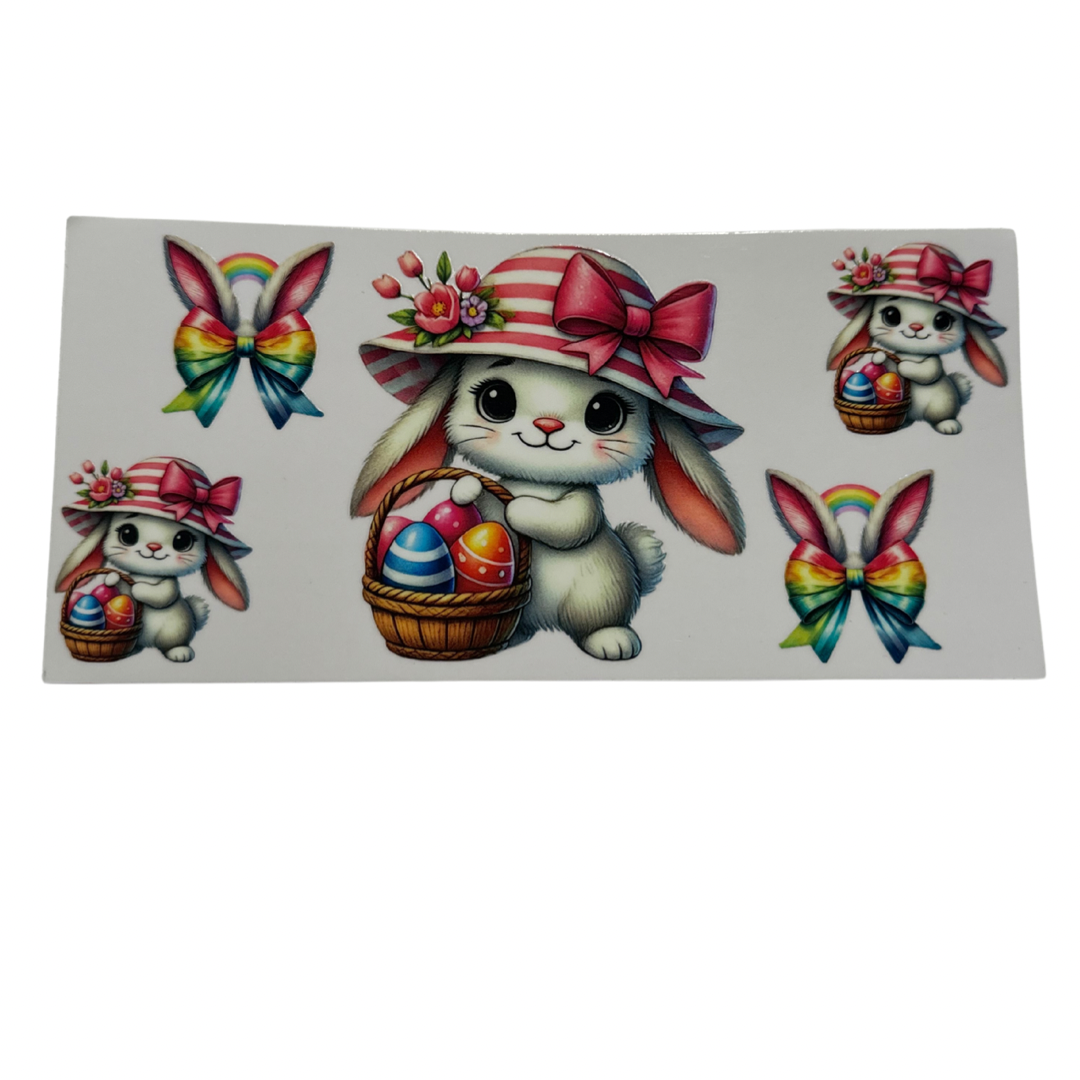 Easter Bunny Decal EXTRA LARGE