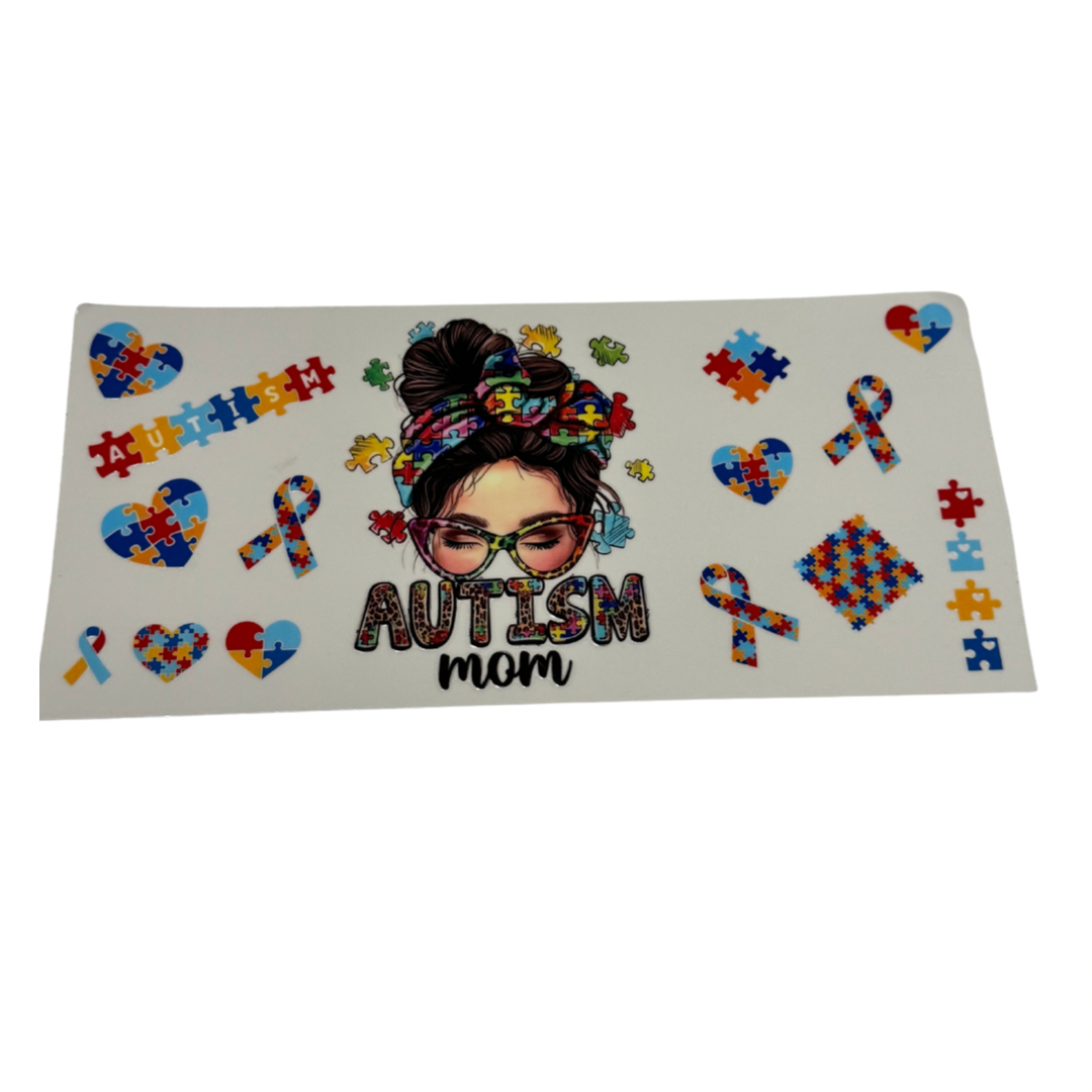 Autism Mom Decal EXTRA LARGE