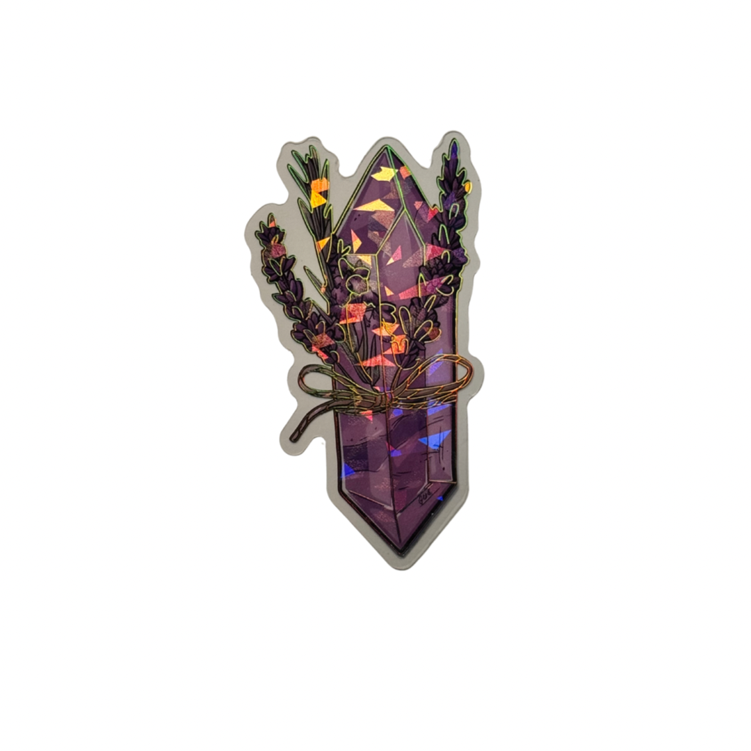 Holographic Crystal Decal MEDIUM