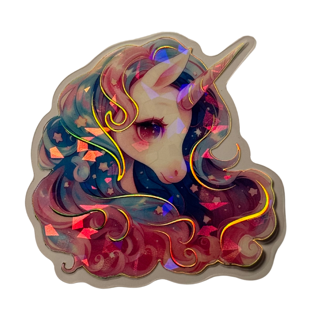 Holographic Pony Decal MEDIUM