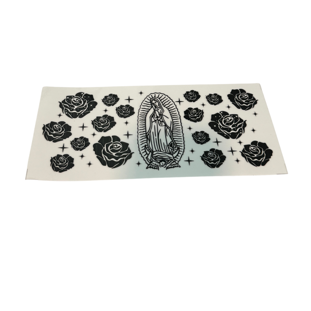Virgin of Guadalupe Decal EXTRA LARGE