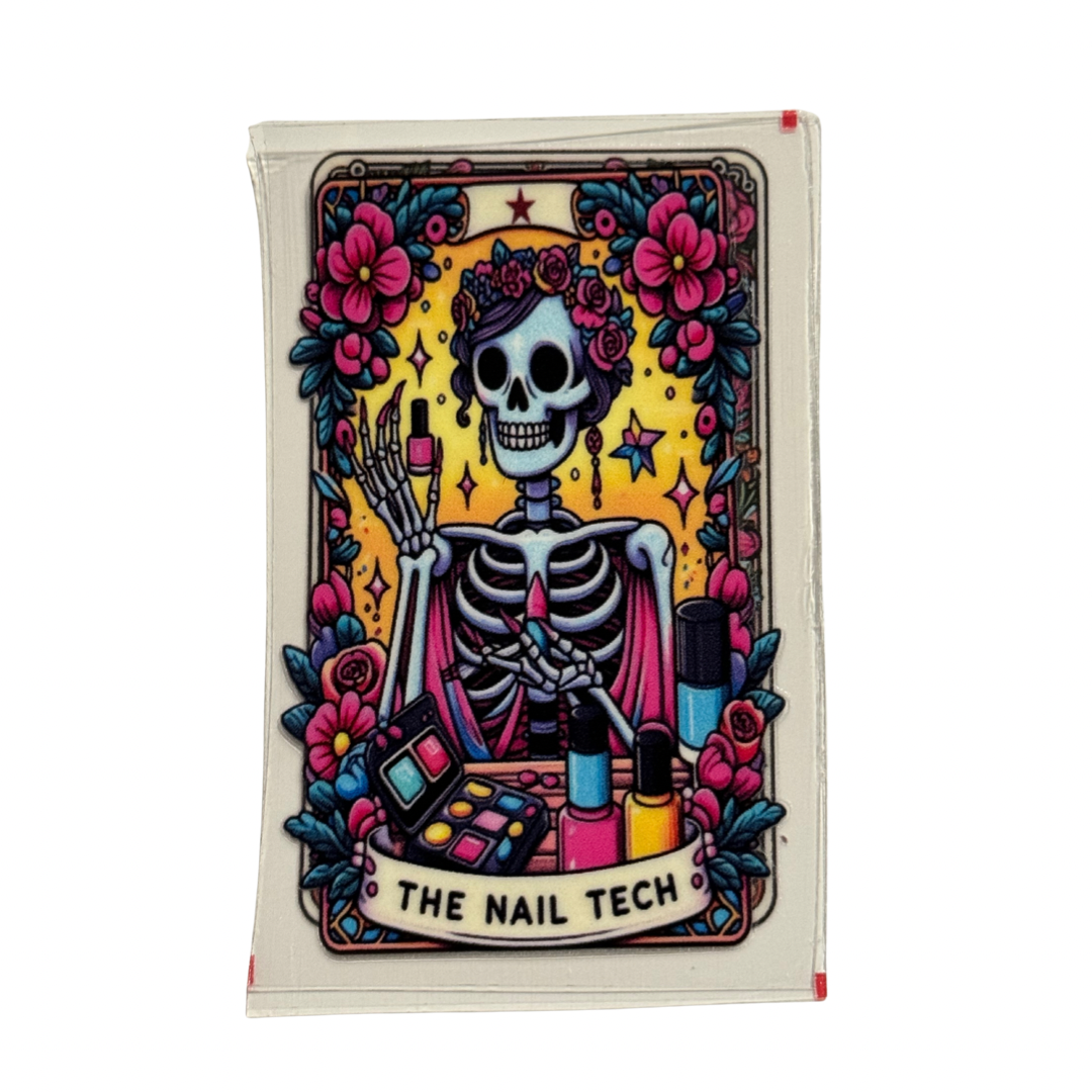 The Nail Tech Decal MEDIUM