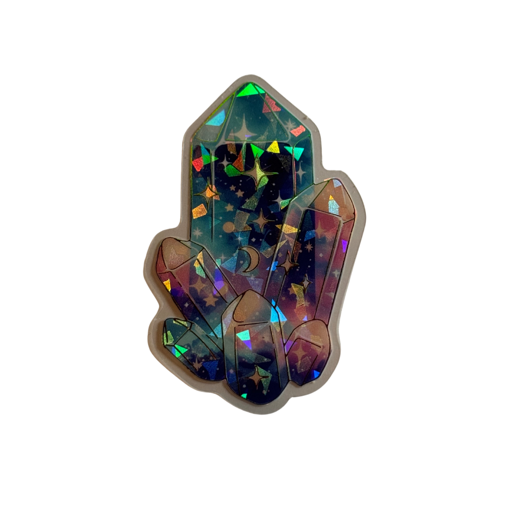 Holographic Crystal Decal MEDIUM