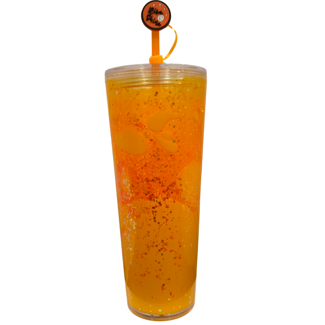 Orange Lava 24oz Tumbler
