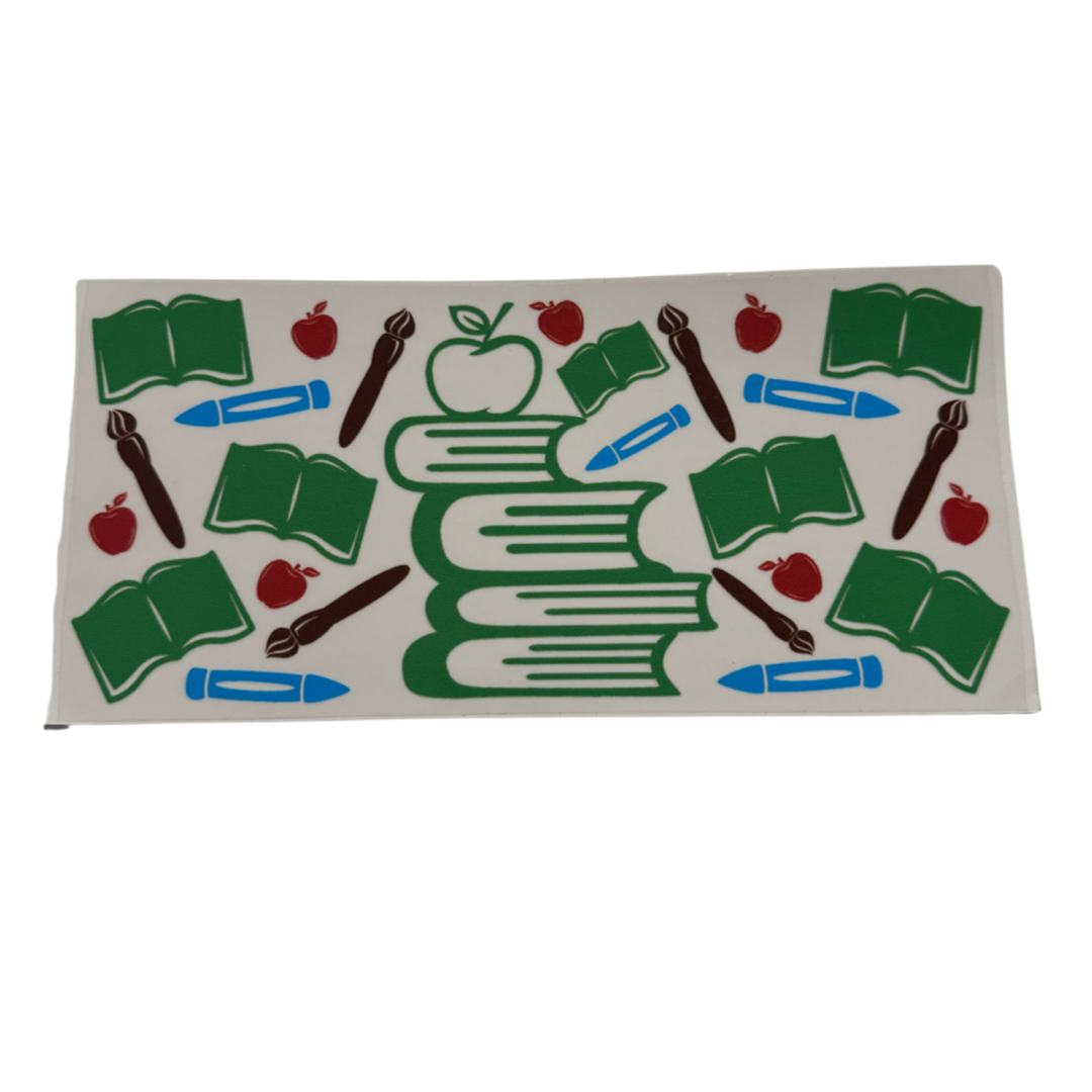 Books Decal EXTRA LARGE