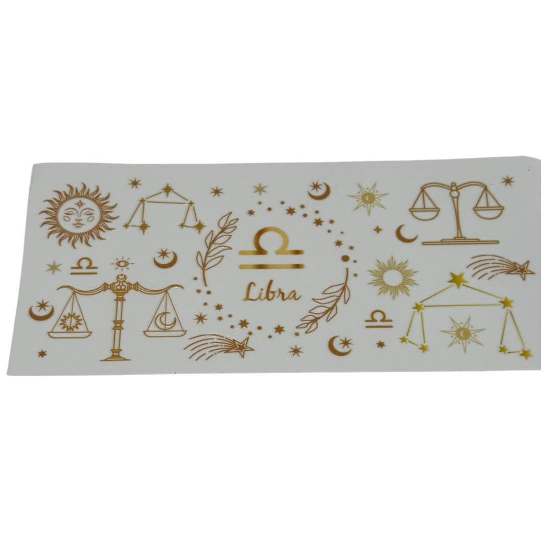 Libra Zodiac Decal EXTRA LARGE