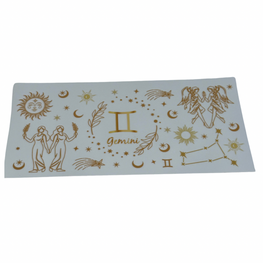 Gemini Zodiac Decal EXTRA LARGE