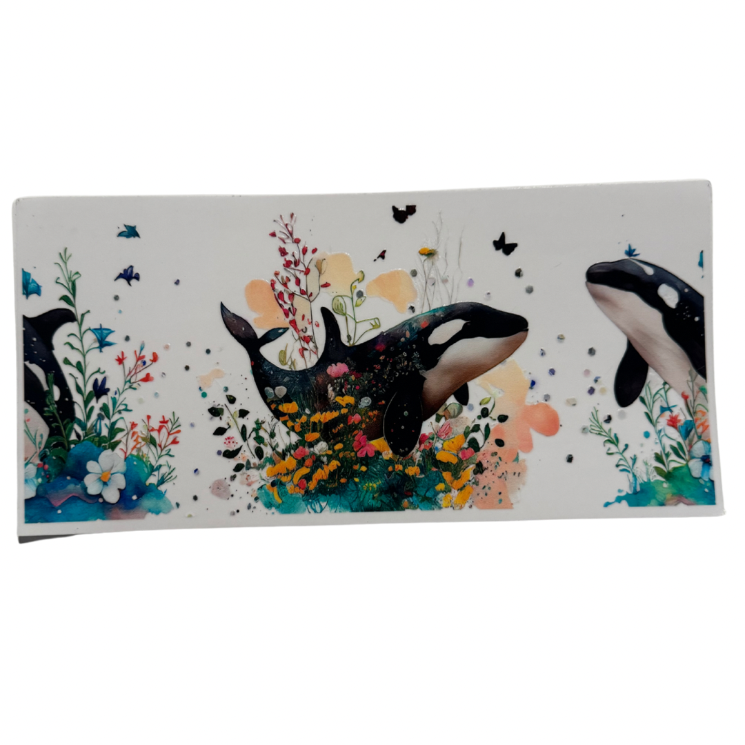 Whale Decal EXTRA LARGE