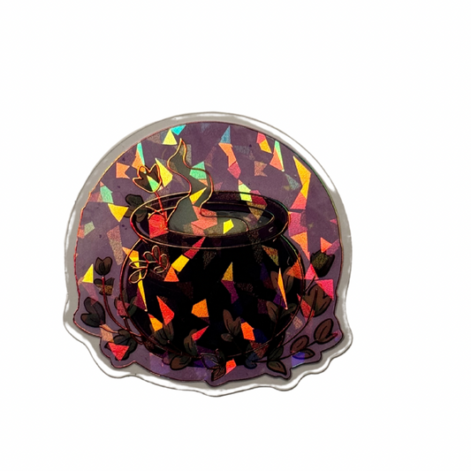 Holographic Cauldron Decal MEDIUM