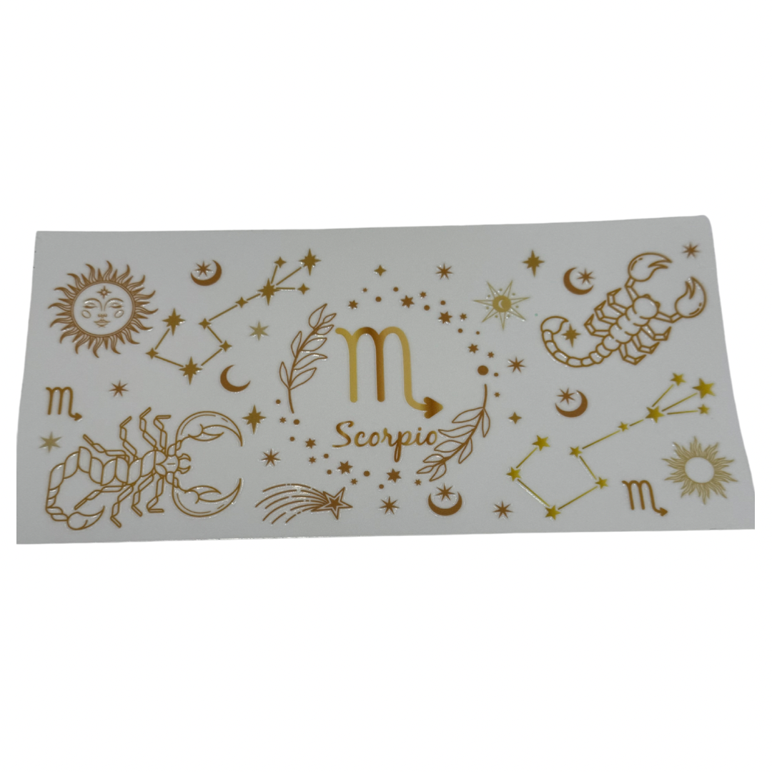 Scorpio Zodiac Decal EXTRA LARGE