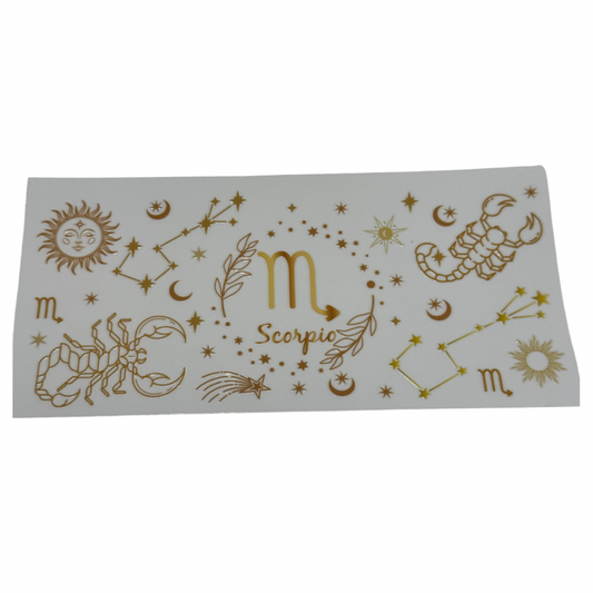 Scorpio Zodiac Decal EXTRA LARGE