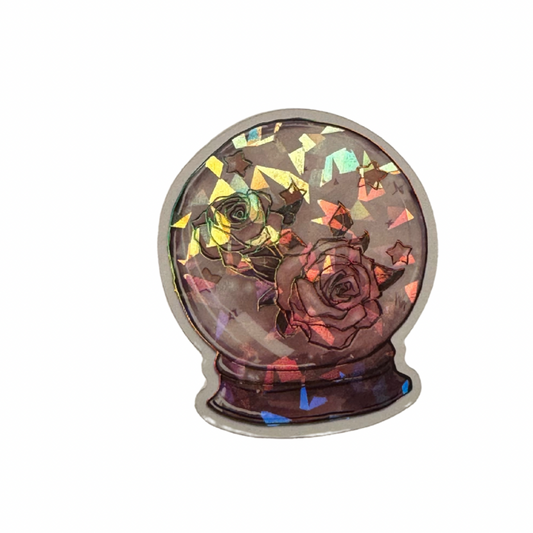 Holographic Flower Decal MEDIUM