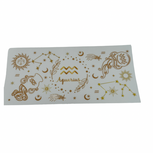 Aquarius Zodiac Decal EXTRA LARGE