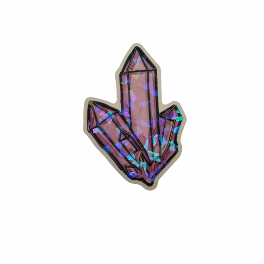 Holographic Crystal Decal MEDIUM