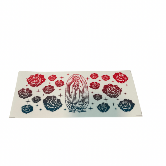 Virgin of Guadalupe Decal EXTRA LARGE