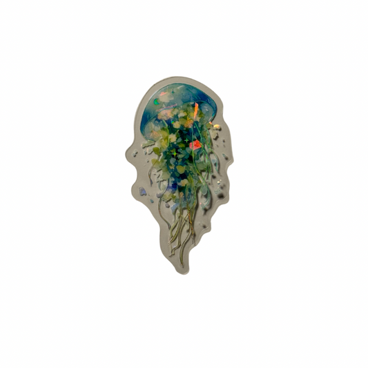 Holographic Jellyfish Decal MEDIUM