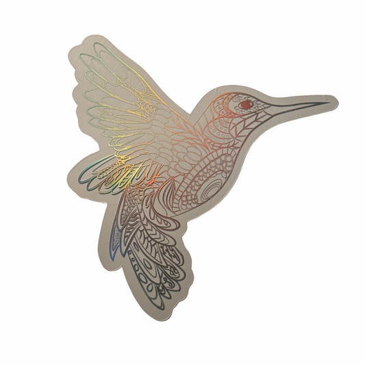 Holographic Bird Decal LARGE
