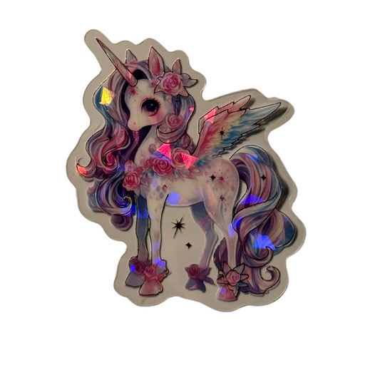 Holographic Pony Decal MEDIUM