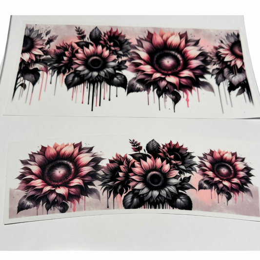 Flower 40oz Decal