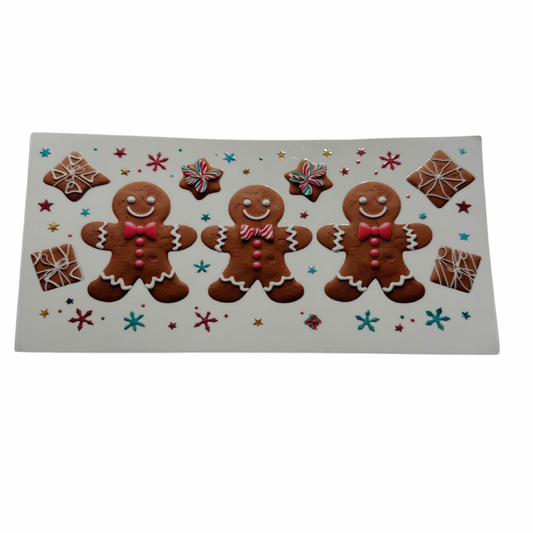 Gingerbread Cookies Decal EXTRA LARGE