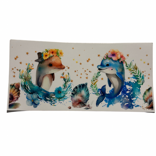 Dolphin Decal EXTRA LARGE