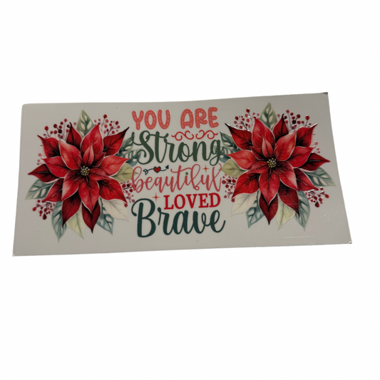 Inspirational Decal EXTRA LARGE