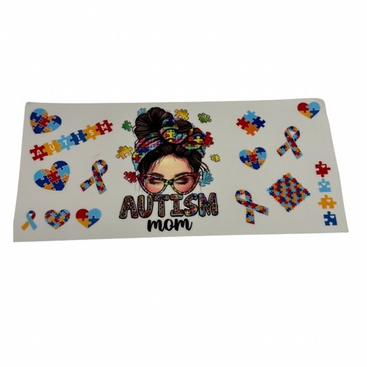 Autism Mom Decal EXTRA LARGE