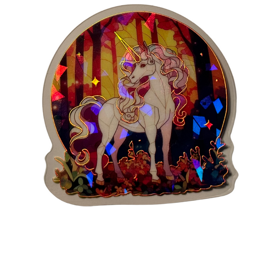 Holographic Pony Decal MEDIUM