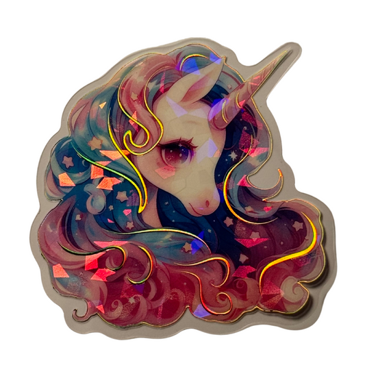 Holographic Pony Decal MEDIUM