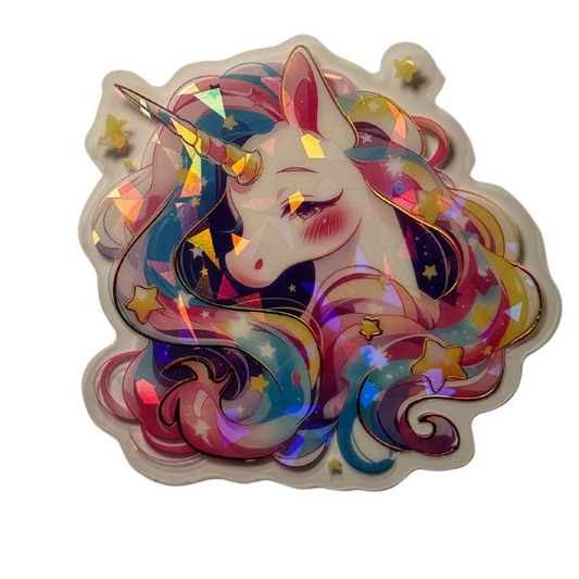 Holographic Pony Decal MEDIUM