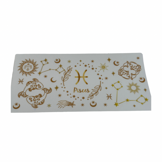 Pisces Zodiac Decal EXTRA LARGE