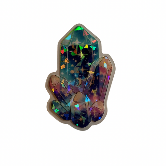 Holographic Crystal Decal MEDIUM