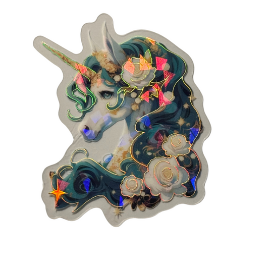 Holographic Pony Decal MEDIUM