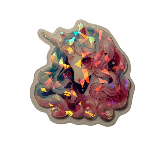 Holographic Pony Decal MEDIUM