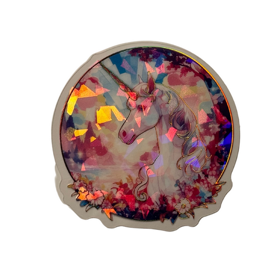 Holographic Pony Decal MEDIUM