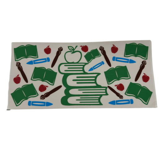 Books Decal EXTRA LARGE