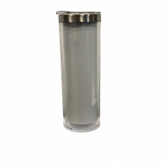 20 oz Acyclic Snow Globe Tumbler