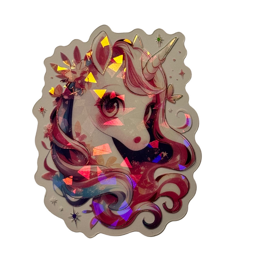 Holographic Pony Decal MEDIUM