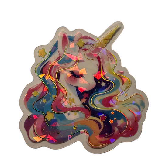 Holographic Pony Decal MEDIUM