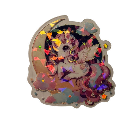 Holographic Pony Decal MEDIUM