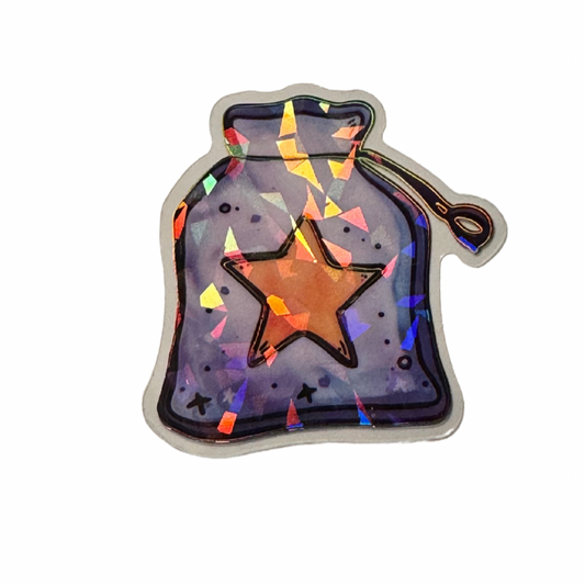 Holographic Bag Decal MEDIUM