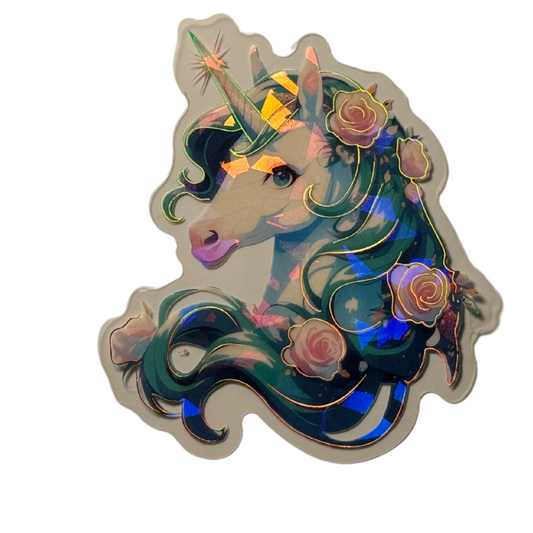 Holographic Pony Decal MEDIUM